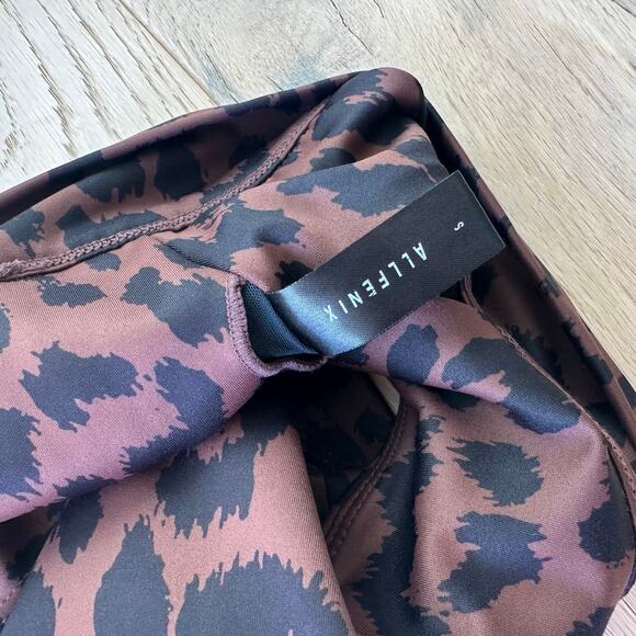 Anthropologie AllFenix Leopard Sports Bra Small - Picture 5 of 6